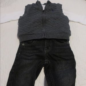 Super cute outfit for boy 12 mo - like new!